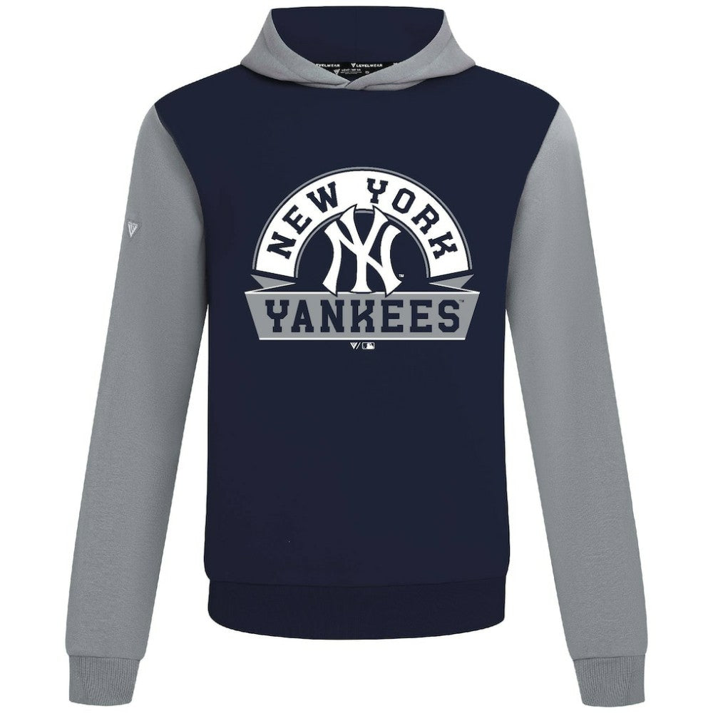 New York Yankees Levelwear Throwback Ultimate Banner Arch Hoodie | MLB Outlet