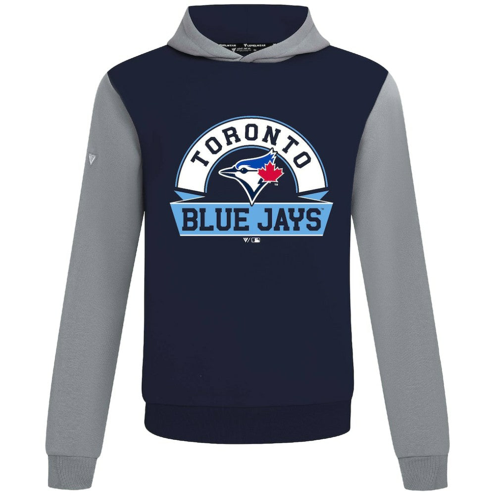 Toronto Blue Jays Levelwear Throwback Ultimate Banner Arch Hoodie | MLB Online