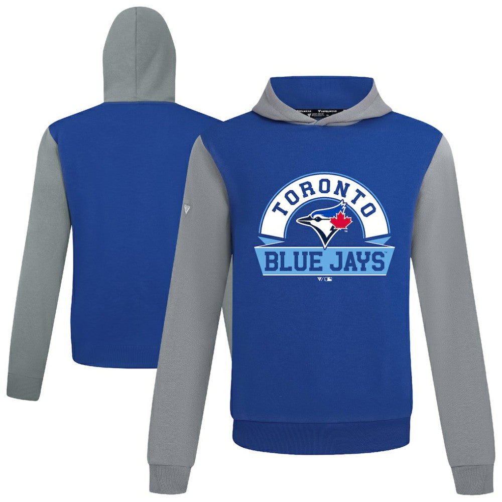 Toronto Blue Jays Levelwear Throwback Ultimate Banner Arch Hoodie | MLB On Sale
