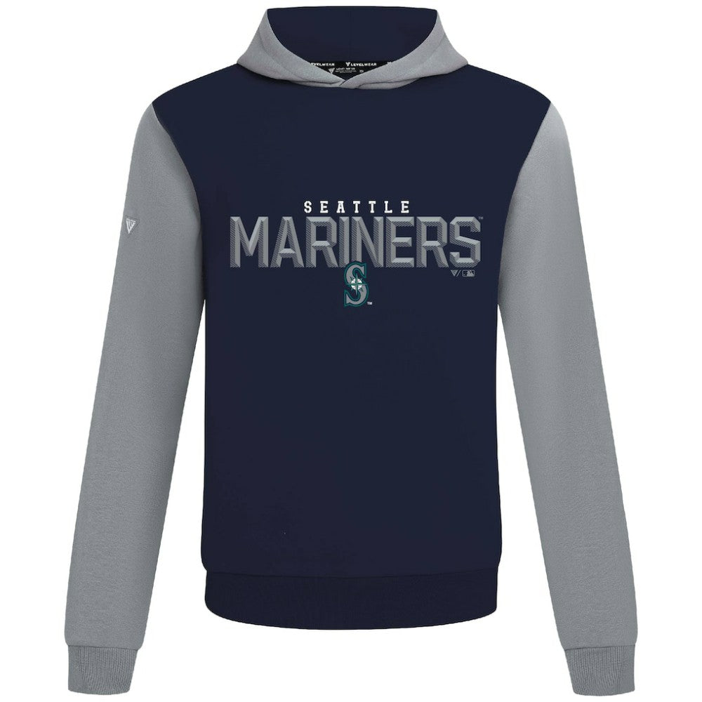 Seattle Mariners Levelwear Throwback Carve Ultimate Hoodie | MLB Shop