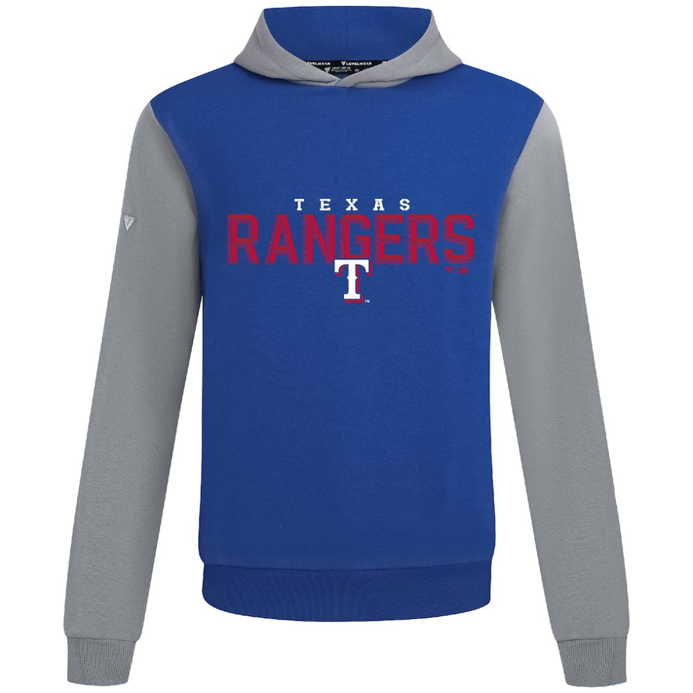 Texas Rangers Levelwear Throwback Carve Ultimate Hoodie | MLB Shop
