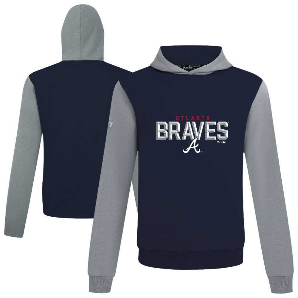 Atlanta Braves Levelwear Throwback Carve Ultimate Hoodie | MLB New