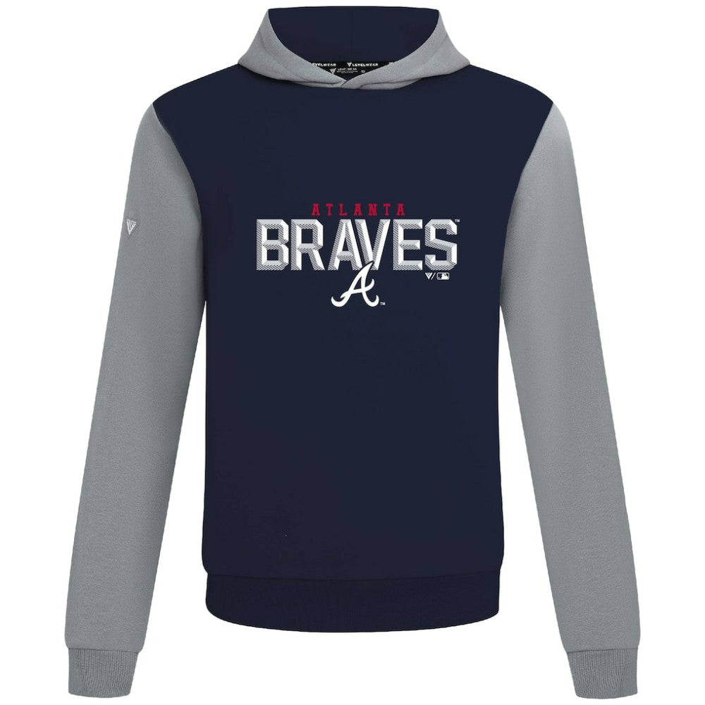 Atlanta Braves Levelwear Throwback Carve Ultimate Hoodie | MLB New