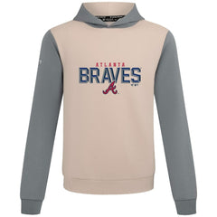 Atlanta Braves Levelwear Throwback Carve Ultimate Hoodie | MLB Discount