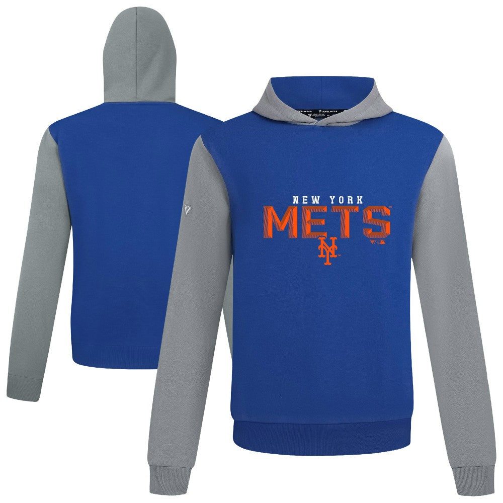 New York Mets Levelwear Throwback Carve Ultimate Hoodie | MLB US