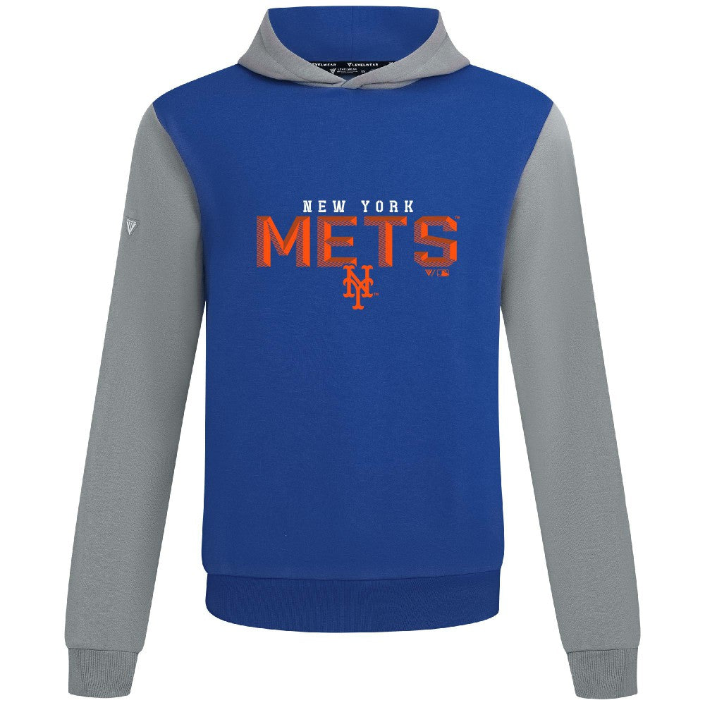 New York Mets Levelwear Throwback Carve Ultimate Hoodie | MLB US