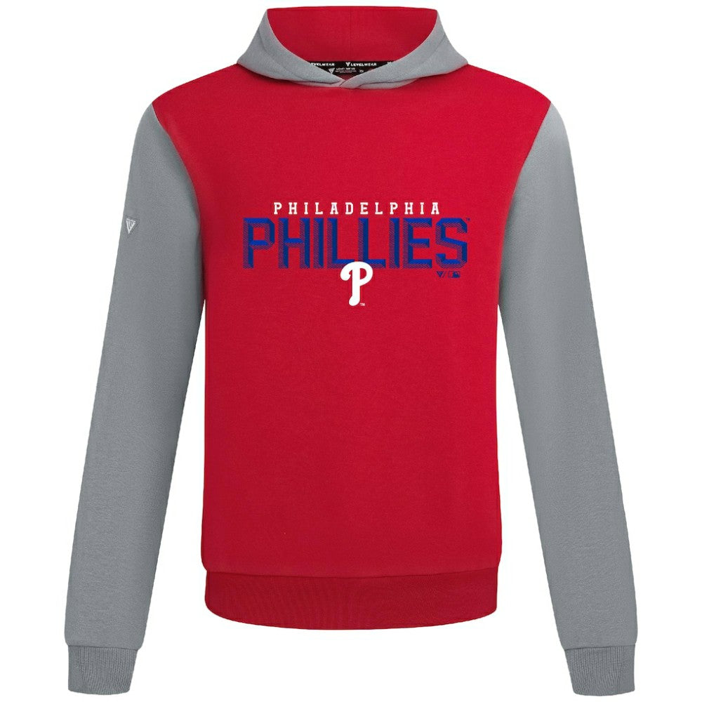 Philadelphia Phillies Levelwear Throwback Carve Ultimate Hoodie | MLB Shop