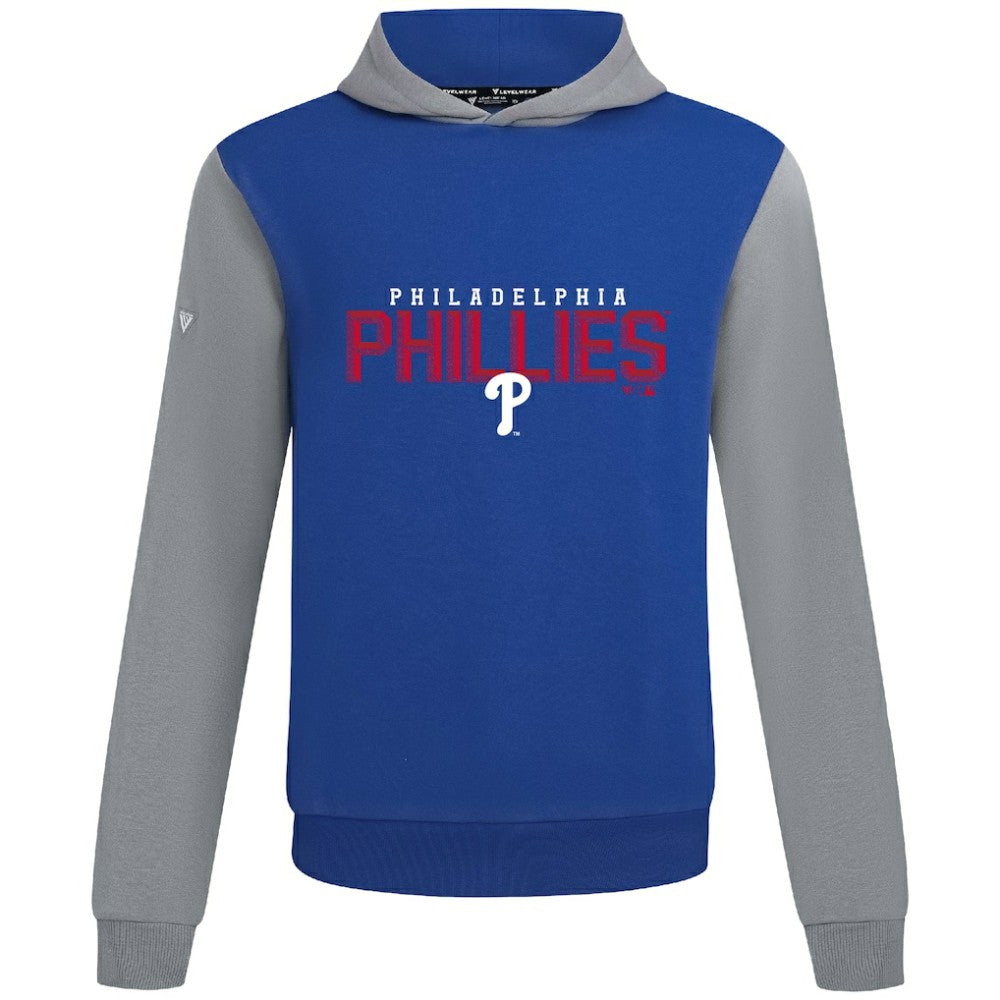 Philadelphia Phillies Levelwear Throwback Carve Ultimate Hoodie | MLB New
