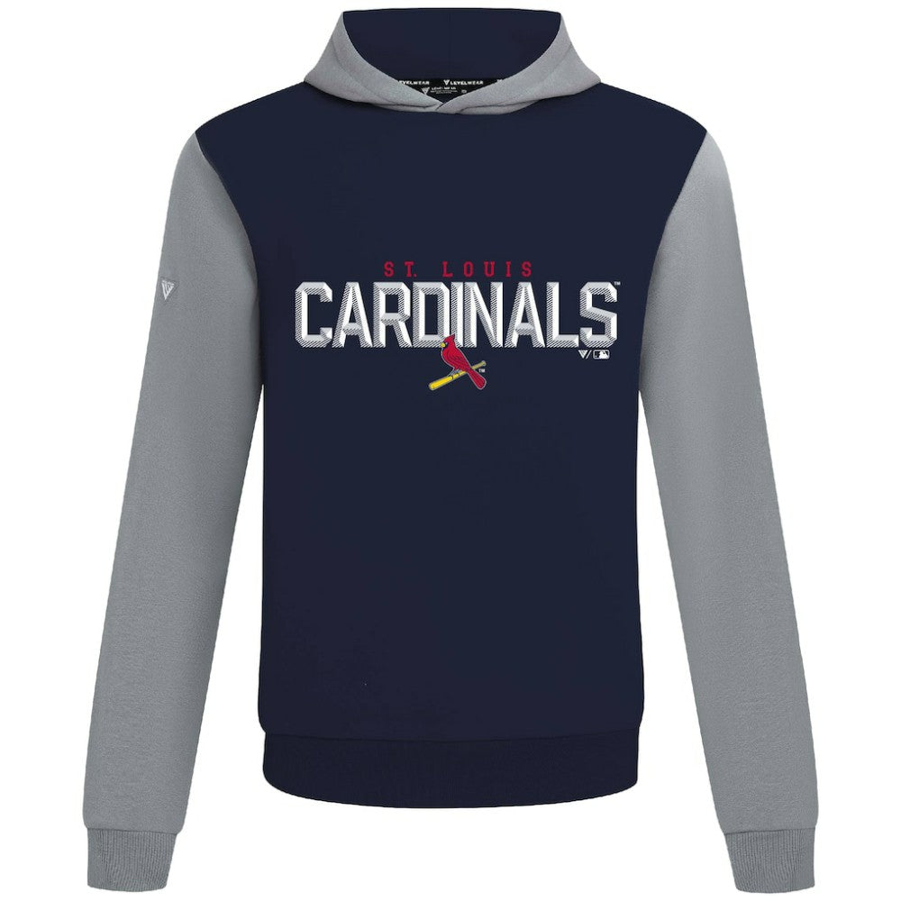 St. Louis Cardinals Levelwear Throwback Carve Ultimate Hoodie | MLB US