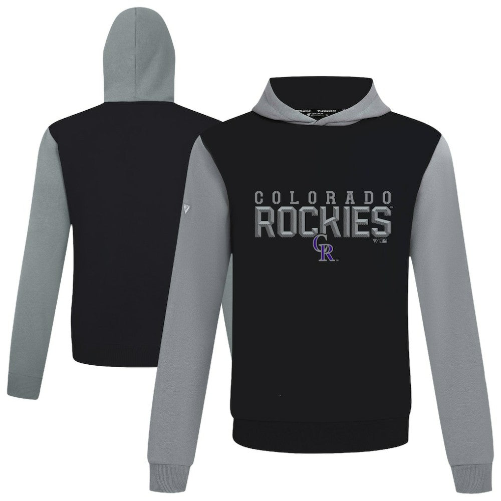 Colorado Rockies Levelwear Throwback Carve Ultimate Hoodie | MLB New