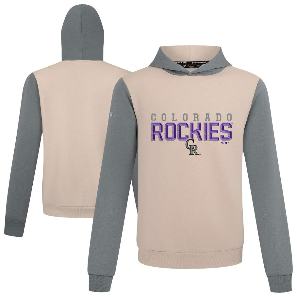 Colorado Rockies Levelwear Throwback Carve Ultimate Hoodie | MLB Online