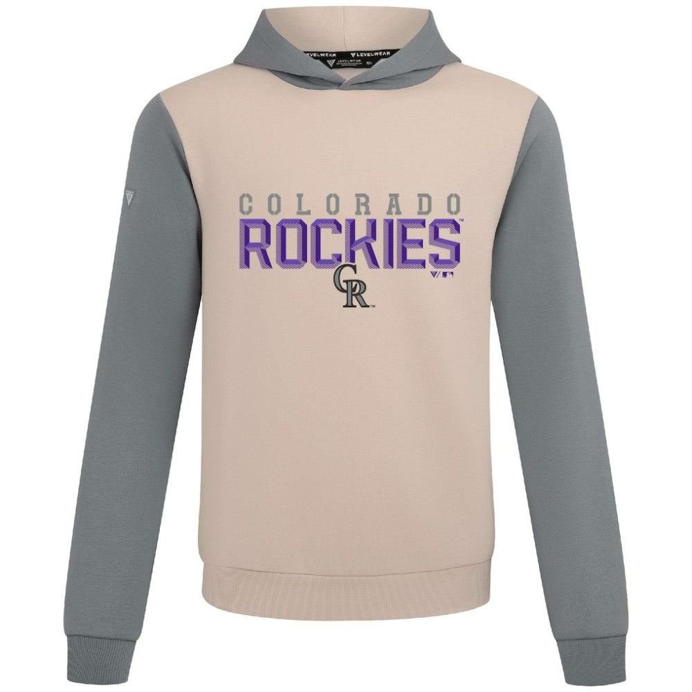 Colorado Rockies Levelwear Throwback Carve Ultimate Hoodie | MLB Online