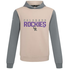 Colorado Rockies Levelwear Throwback Carve Ultimate Hoodie | MLB Online