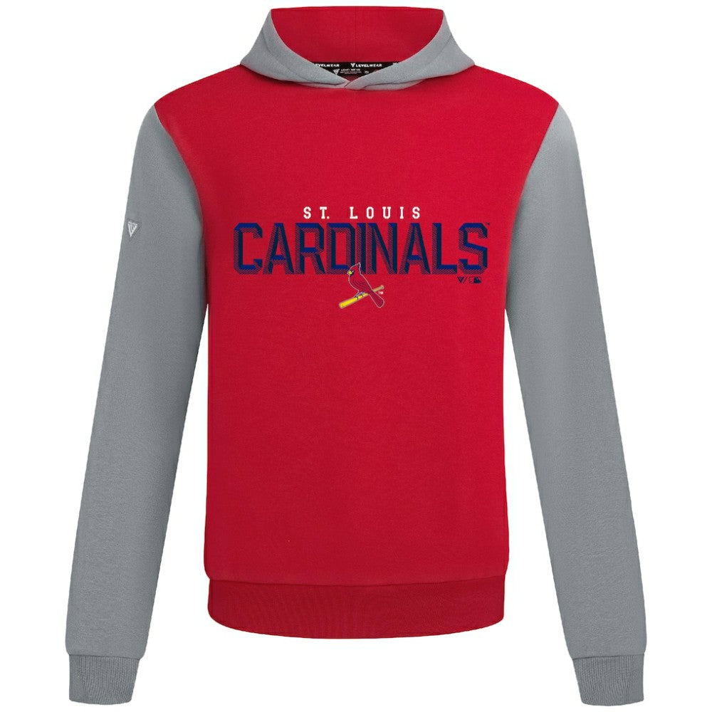 St. Louis Cardinals Levelwear Throwback Carve Ultimate Hoodie | MLB US
