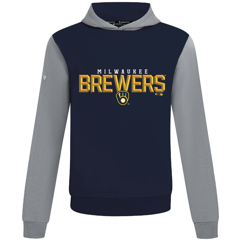 Milwaukee Brewers Levelwear Throwback Carve Ultimate Hoodie | MLB US