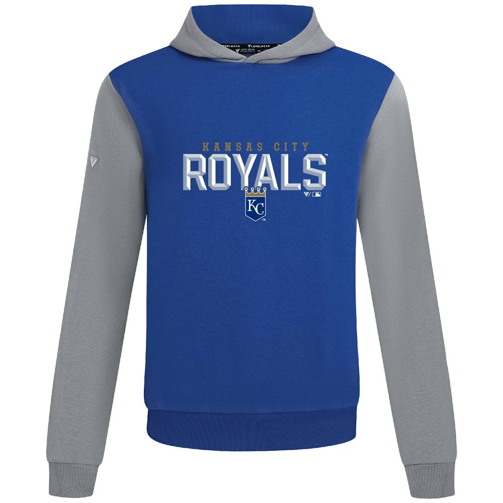 Kansas City Royals Levelwear Throwback Carve Ultimate Hoodie | MLB Discount
