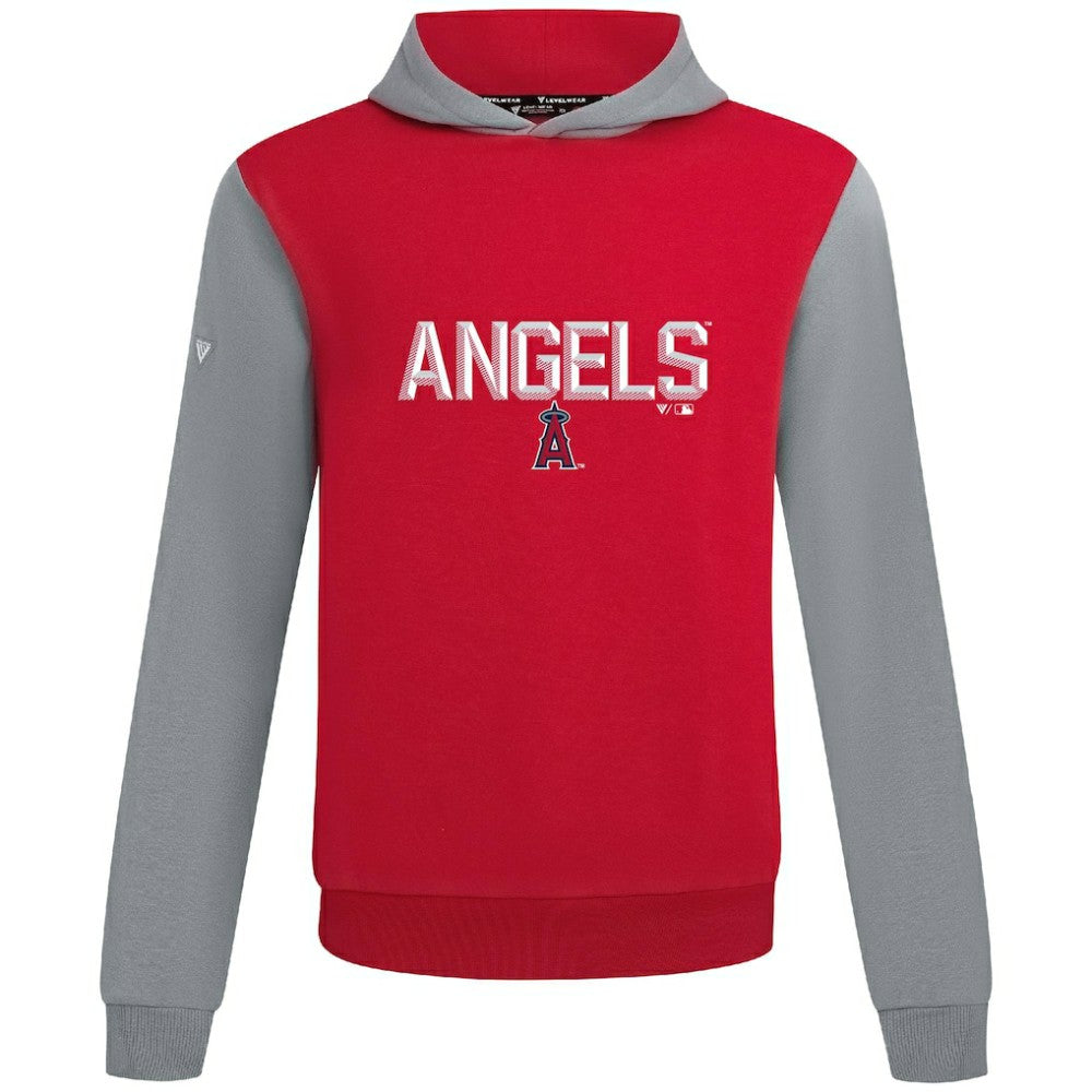 Los Angeles Angels Levelwear Throwback Carve Ultimate Hoodie | MLB Discount