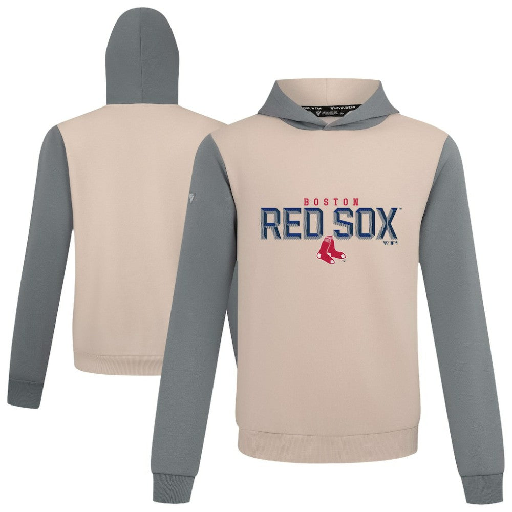 Boston Red Sox Levelwear Throwback Carve Ultimate Hoodie | MLB Discount