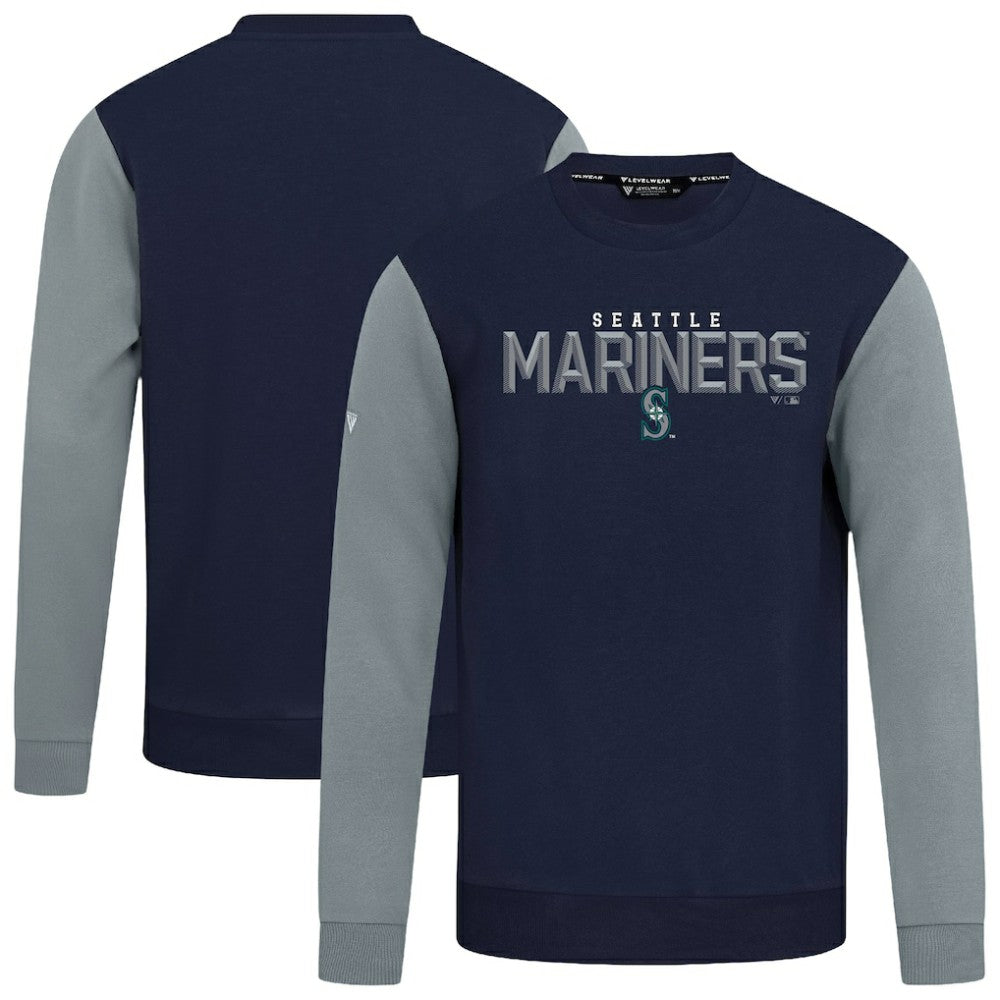 Seattle Mariners Levelwear Throwback Ultimate Carve Sweatshirt | MLB For sale