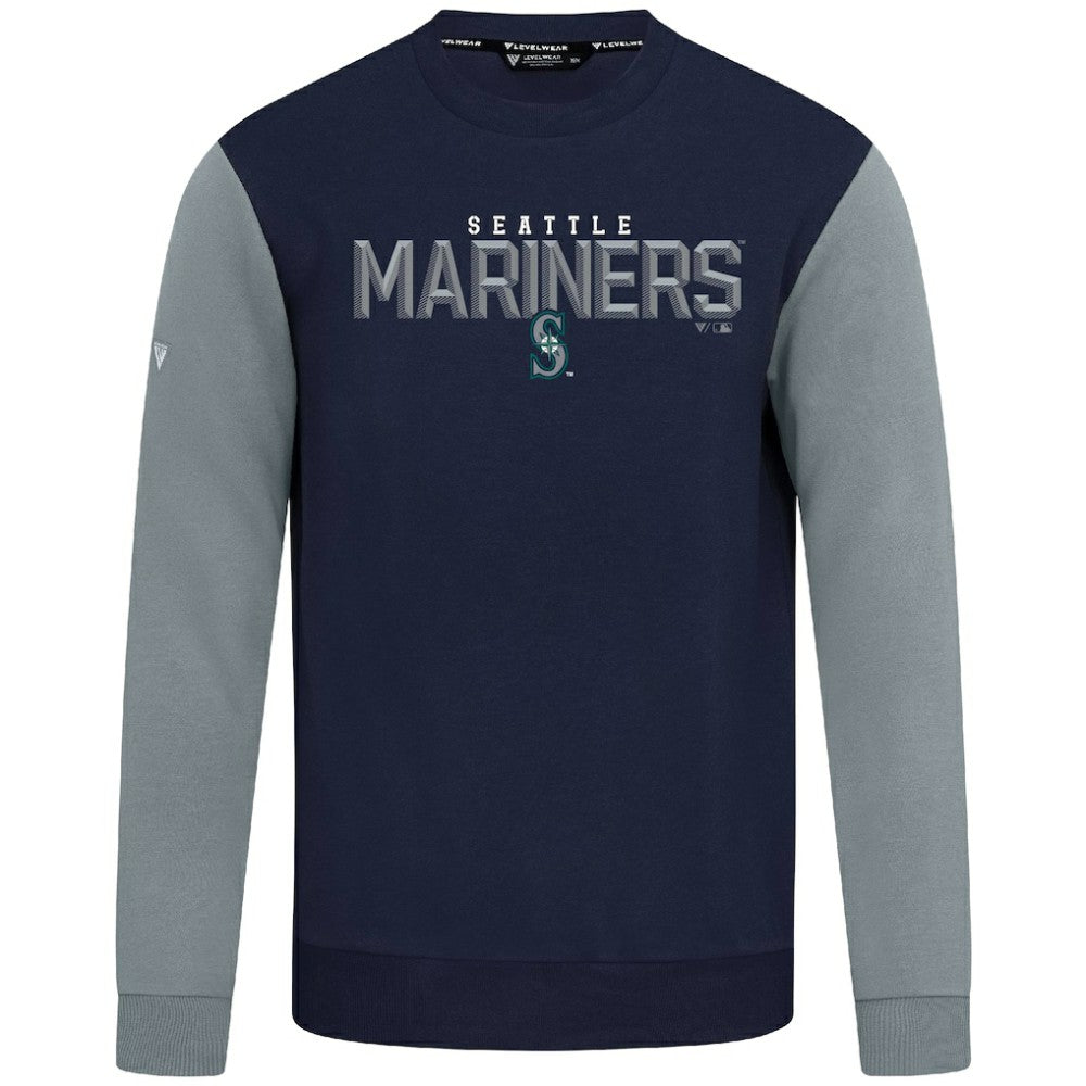 Seattle Mariners Levelwear Throwback Ultimate Carve Sweatshirt | MLB For sale