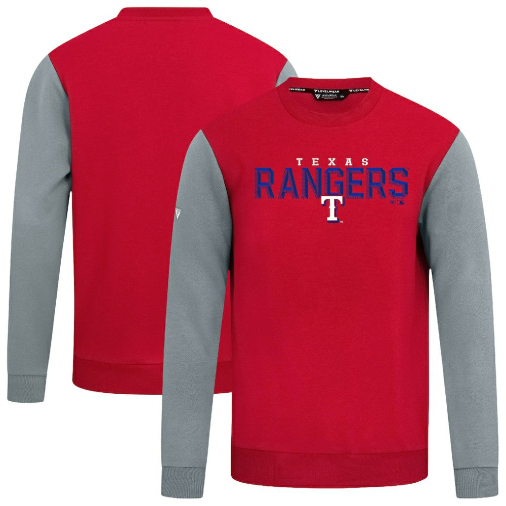 Texas Rangers Levelwear Throwback Ultimate Carve Sweatshirt | MLB Sale