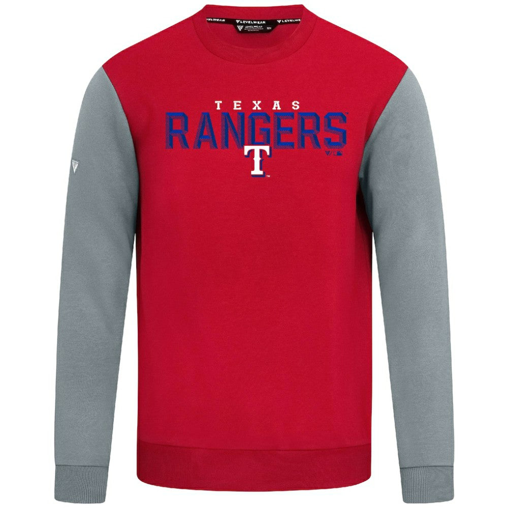 Texas Rangers Levelwear Throwback Ultimate Carve Sweatshirt | MLB Sale