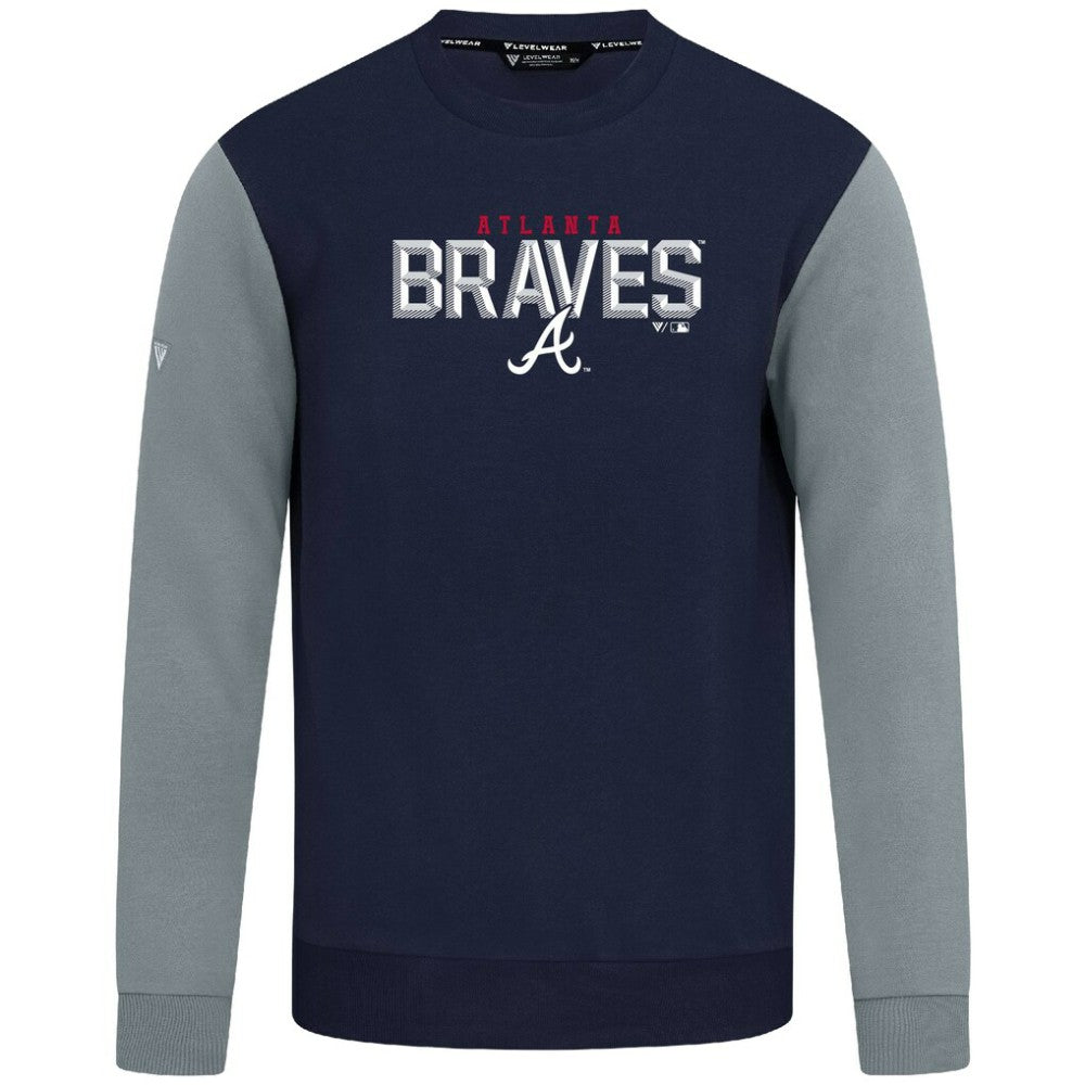 Atlanta Braves Levelwear Throwback Ultimate Carve Sweatshirt | MLB US