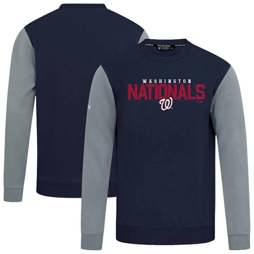 Washington Nationals Levelwear Throwback Ultimate Carve Sweatshirt | MLB US