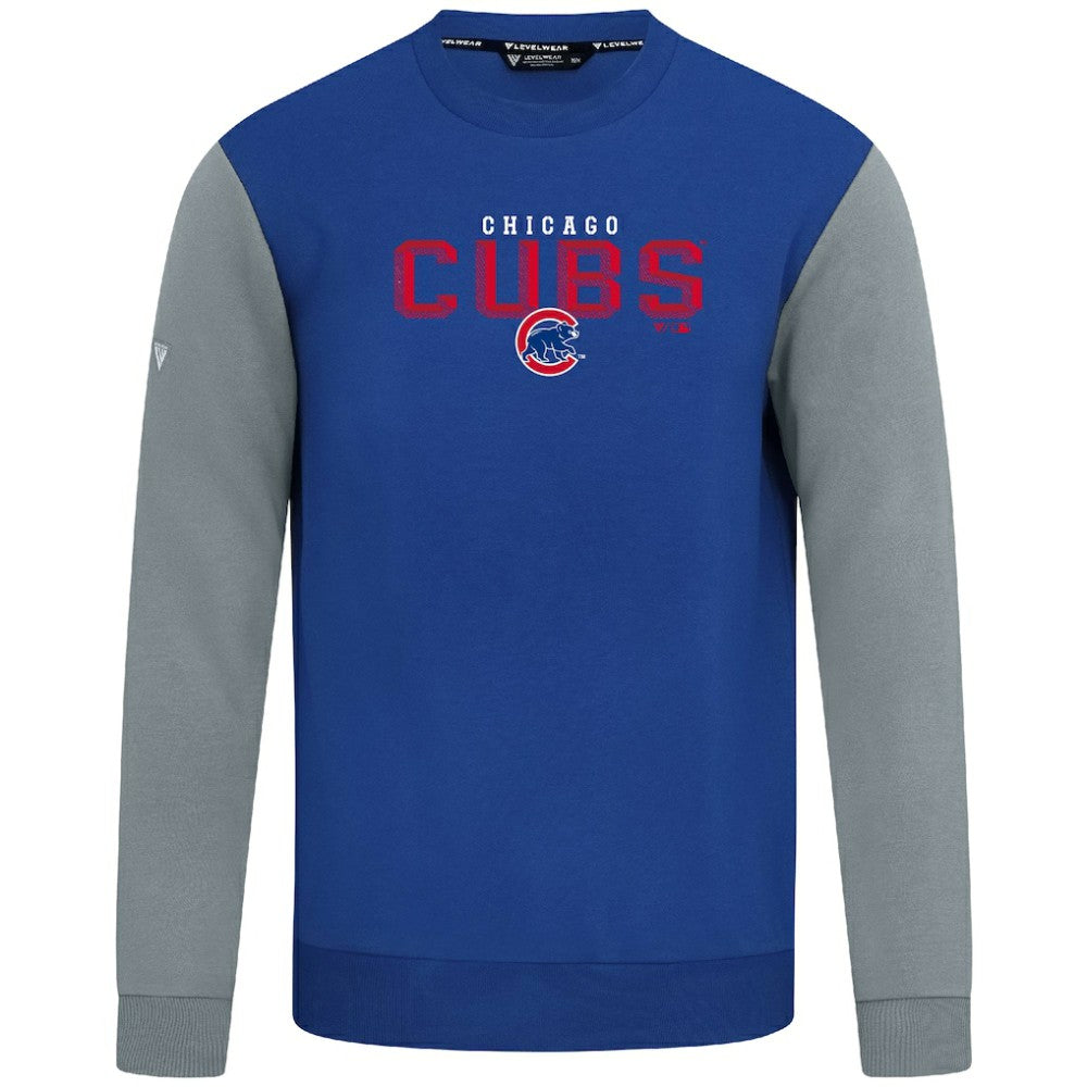 Chicago Cubs Levelwear Throwback Ultimate Carve Sweatshirt | MLB Outlet