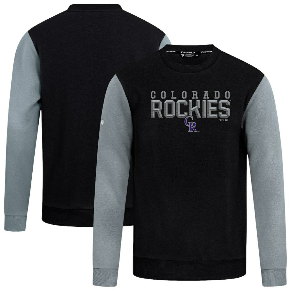 Colorado Rockies Levelwear Throwback Ultimate Carve Sweatshirt | MLB Online