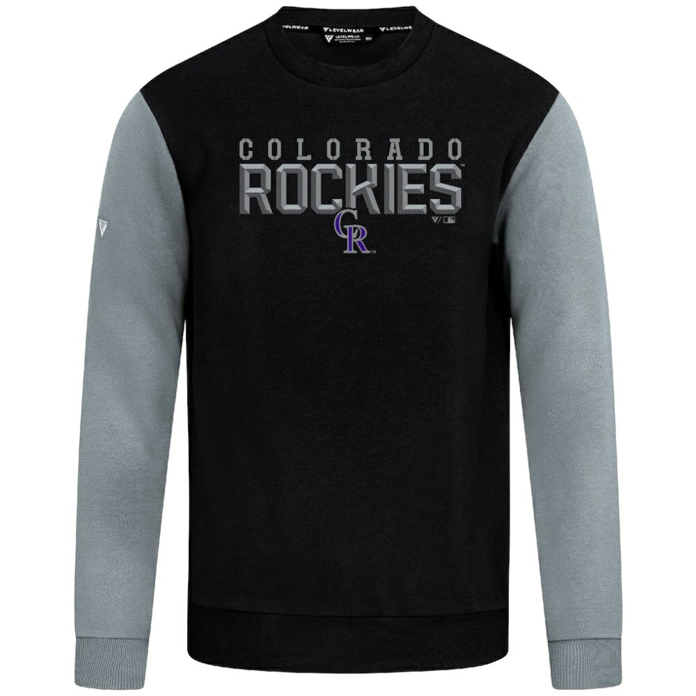 Colorado Rockies Levelwear Throwback Ultimate Carve Sweatshirt | MLB Online
