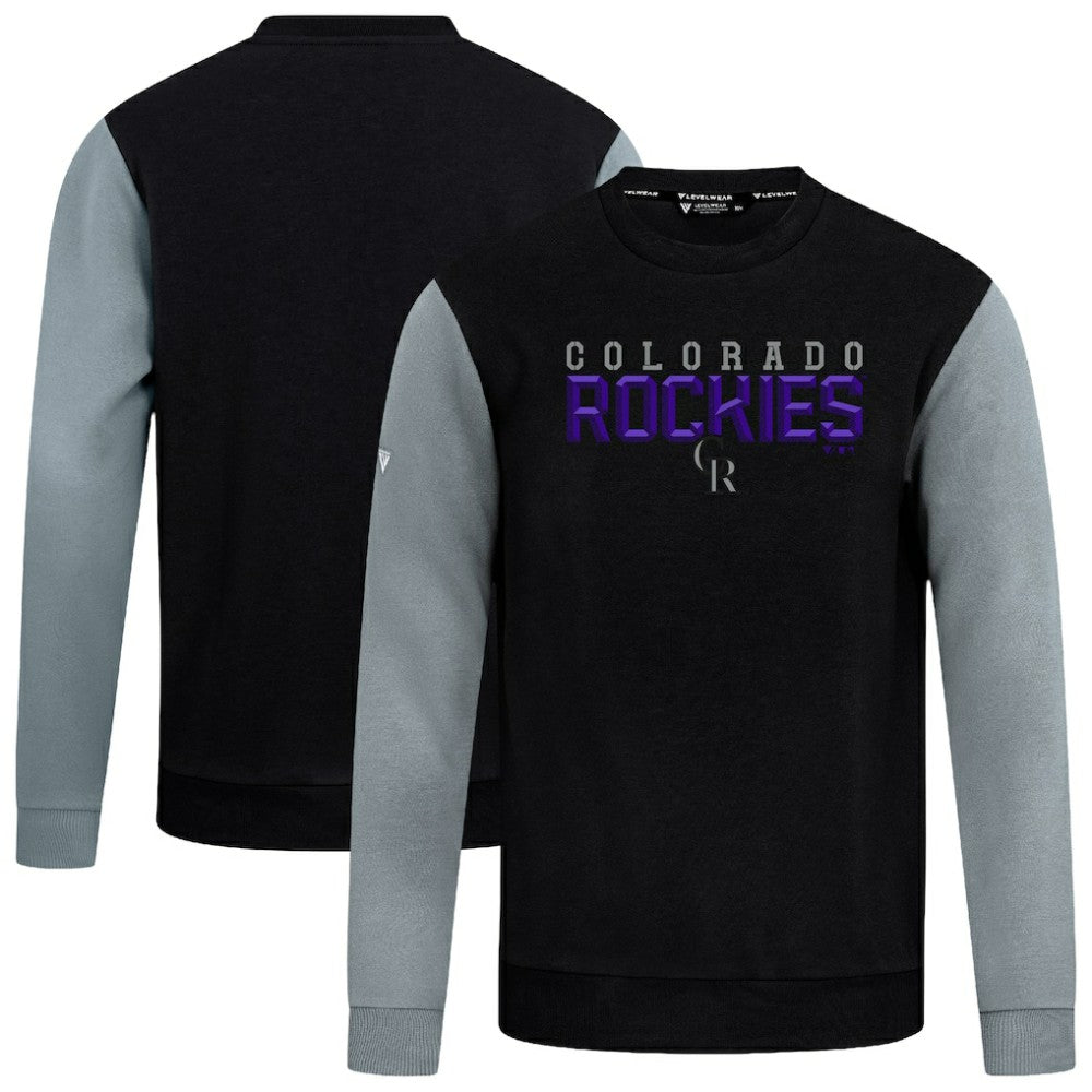 Colorado Rockies Levelwear Throwback Ultimate Carve Sweatshirt | MLB For sale