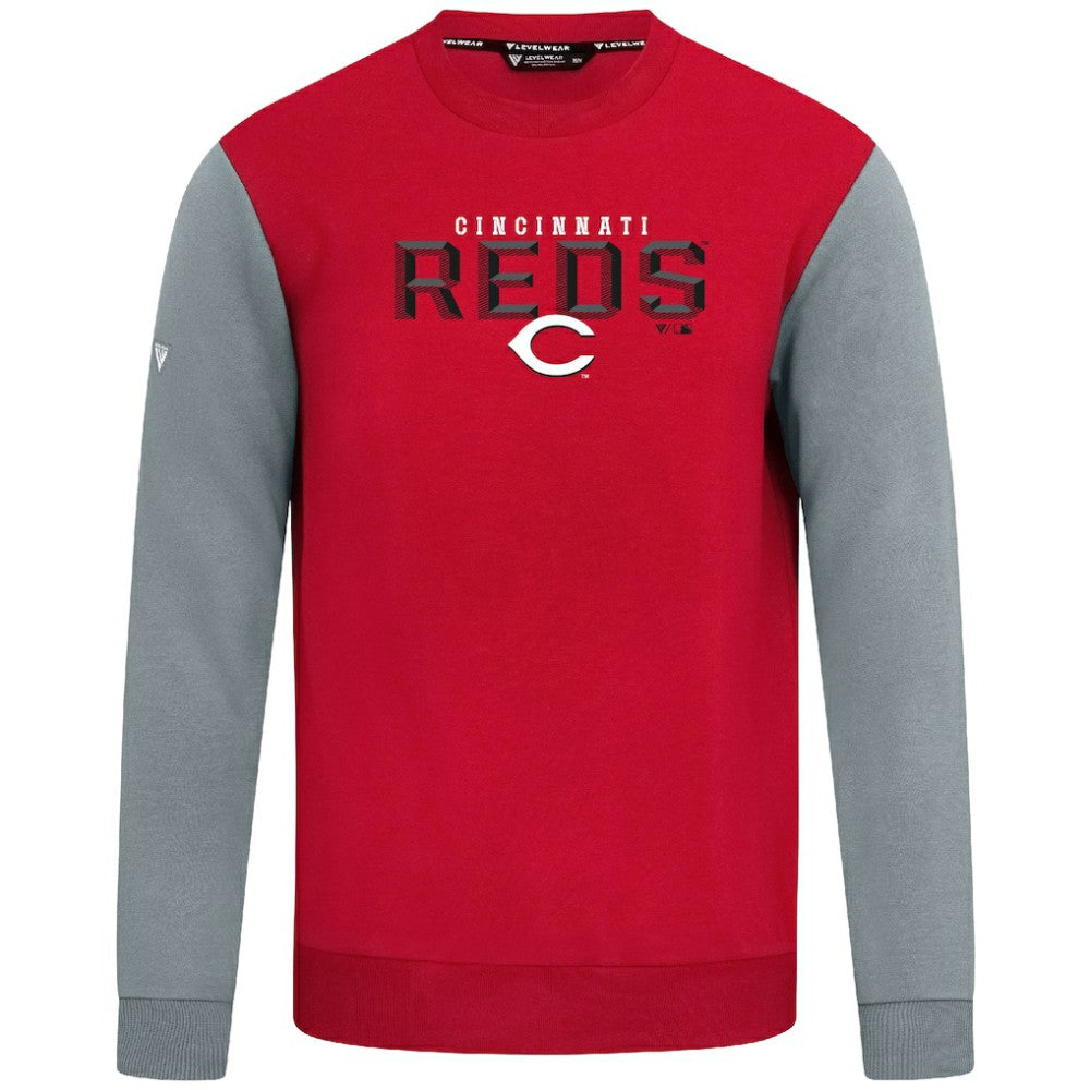 Cincinnati Reds Levelwear Throwback Ultimate Carve Sweatshirt | MLB Near me
