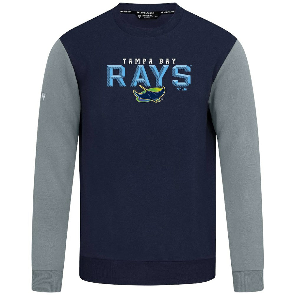 Tampa Bay Rays Levelwear Throwback Ultimate Carve Sweatshirt | MLB Outlet