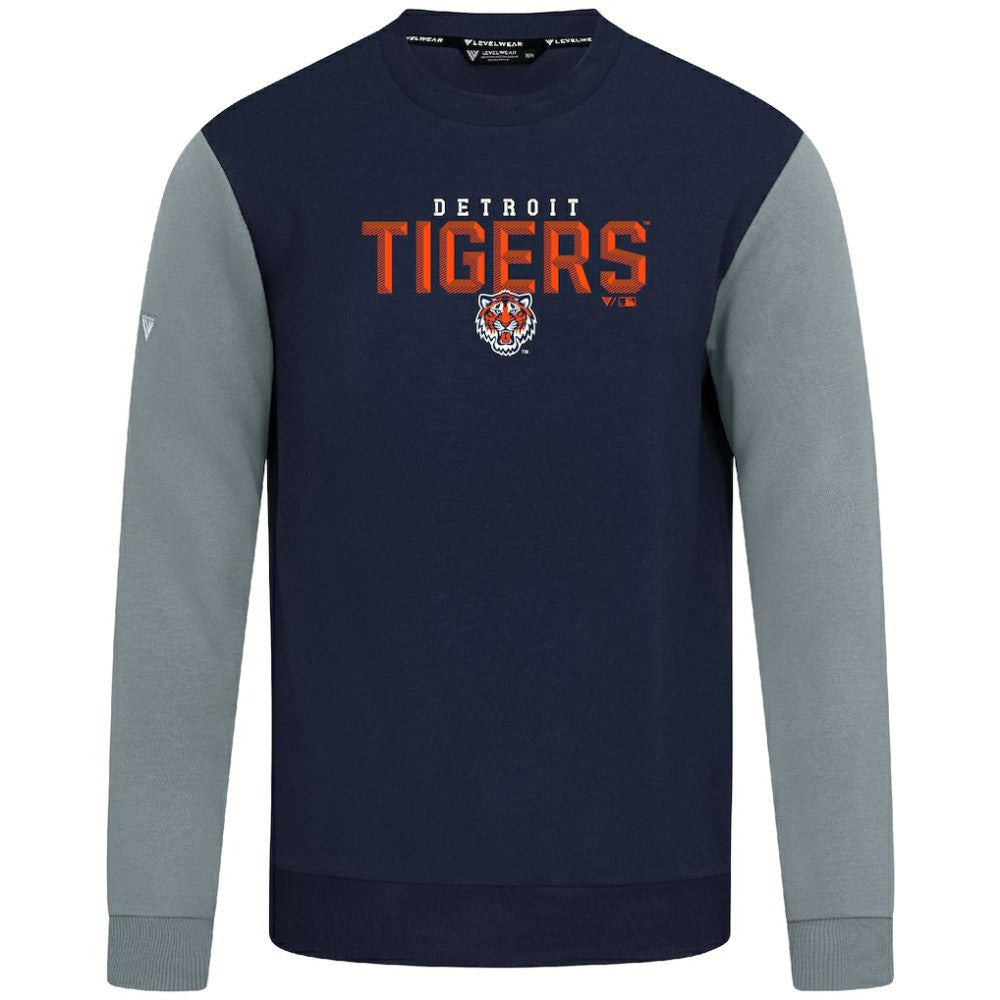 Detroit Tigers Levelwear Throwback Ultimate Carve Sweatshirt | MLB On Sale