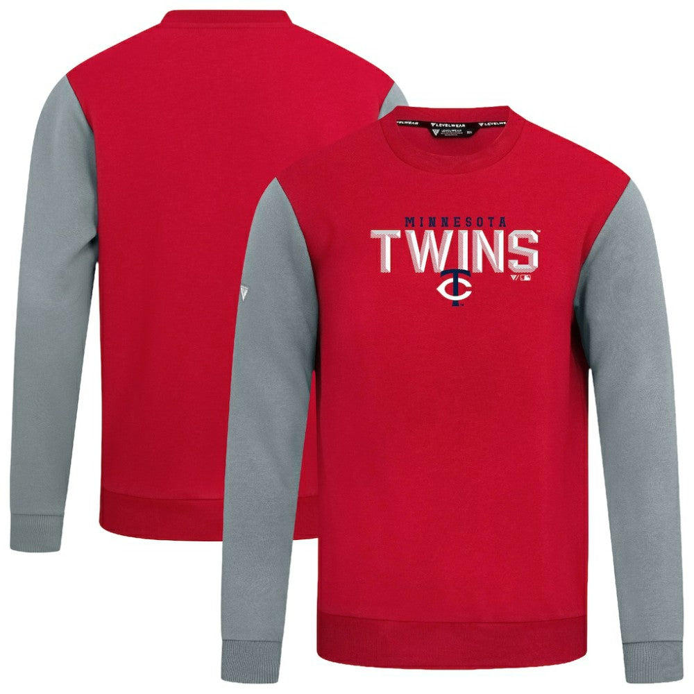 Minnesota Twins Levelwear Throwback Ultimate Carve Sweatshirt | MLB US