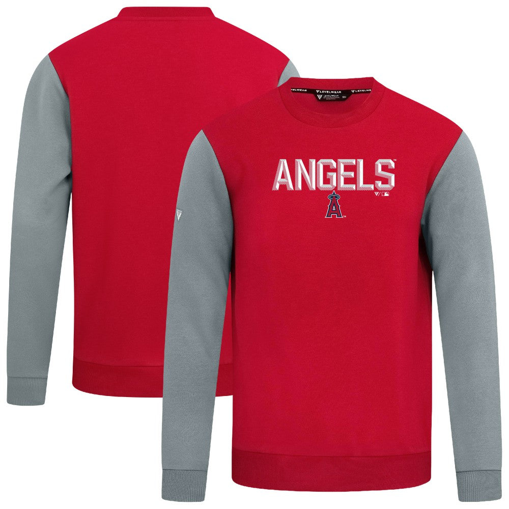 Los Angeles Angels Levelwear Throwback Ultimate Carve Sweatshirt | MLB On Sale