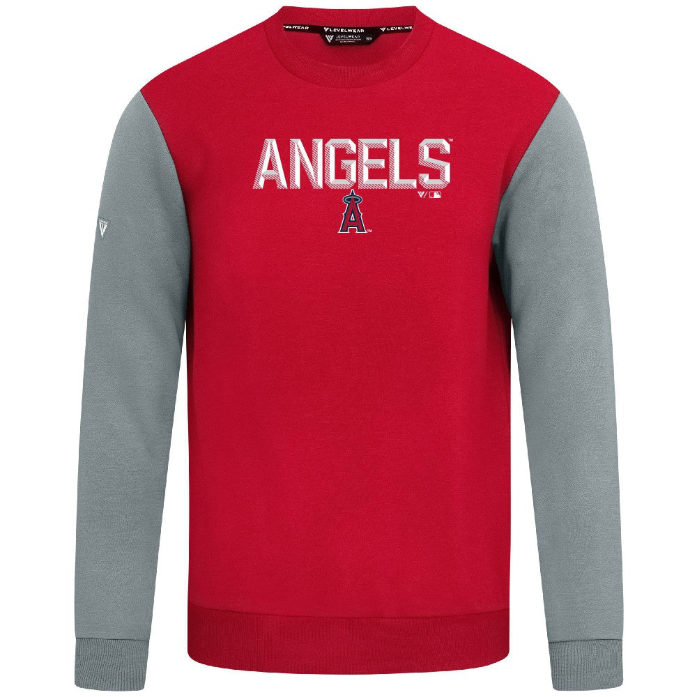 Los Angeles Angels Levelwear Throwback Ultimate Carve Sweatshirt | MLB On Sale