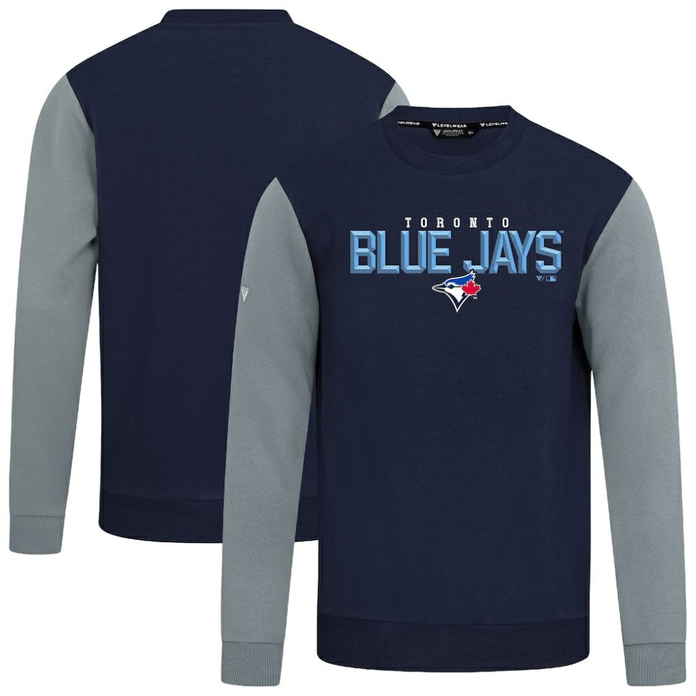 Toronto Blue Jays Levelwear Throwback Ultimate Carve Sweatshirt | MLB New