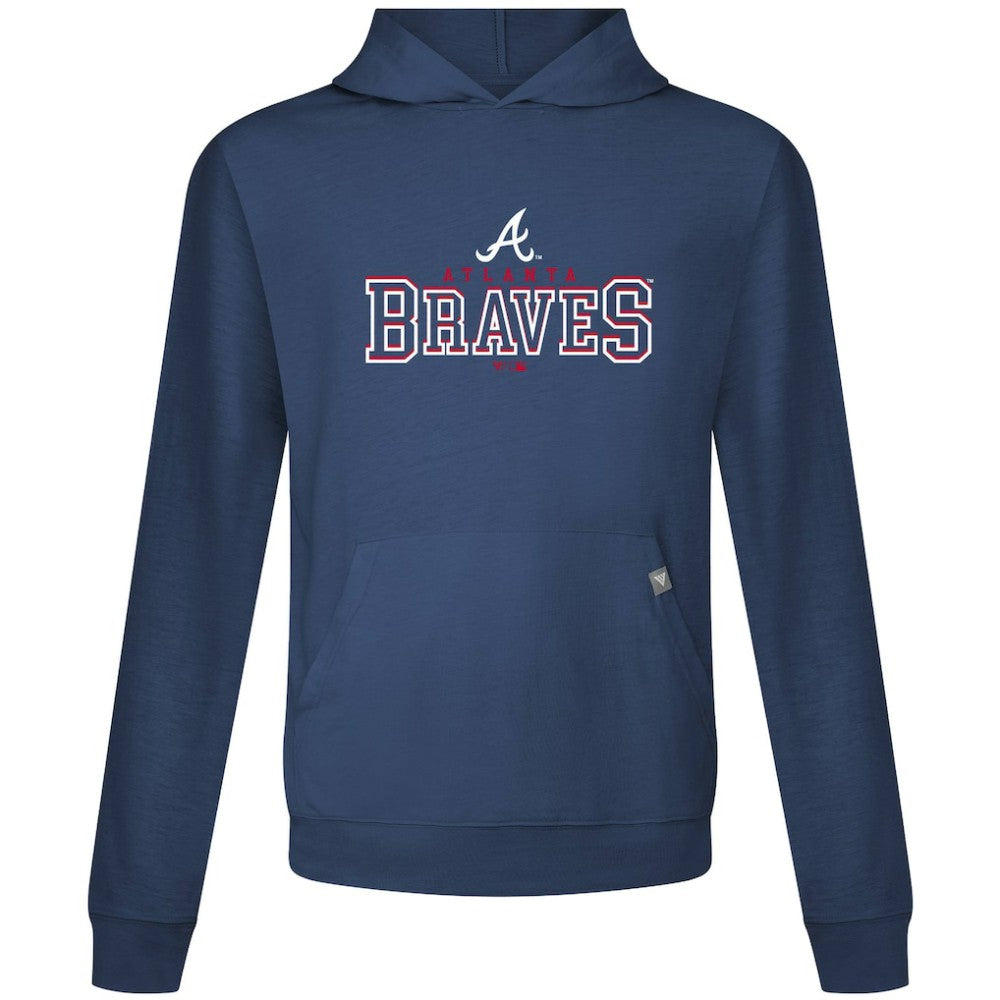 Atlanta Braves Levelwear Relay Journey Pullover Hoodie | MLB On Sale