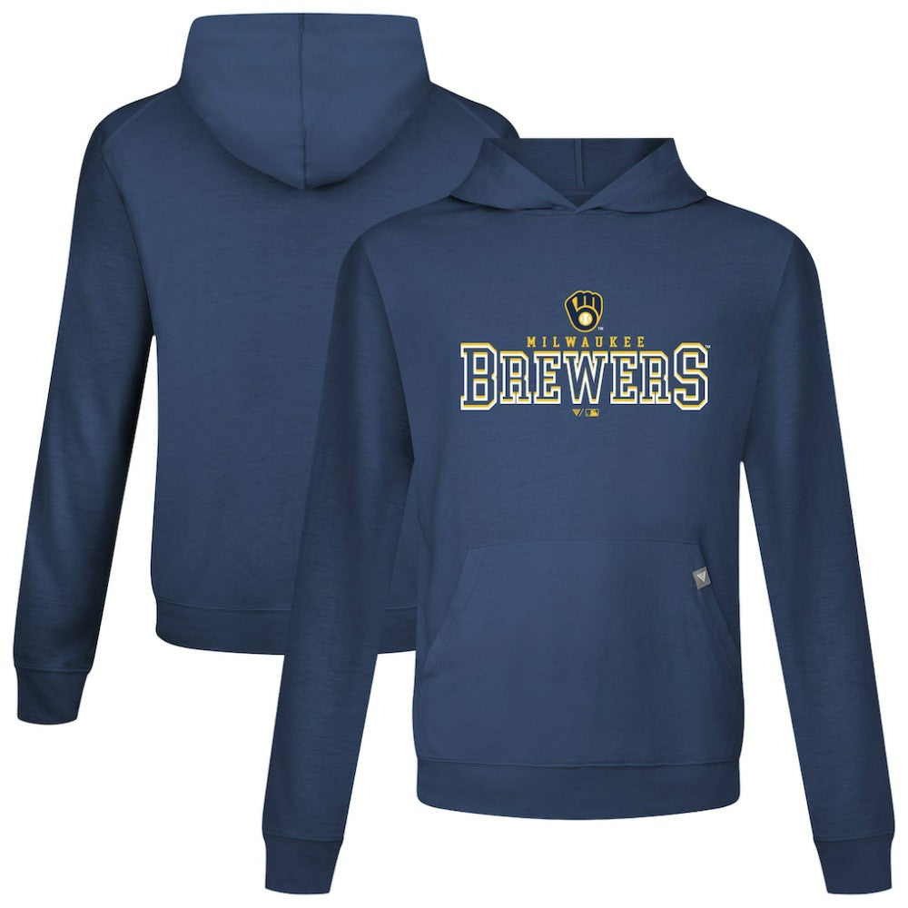 Milwaukee Brewers Levelwear Relay Journey Pullover Hoodie | MLB New