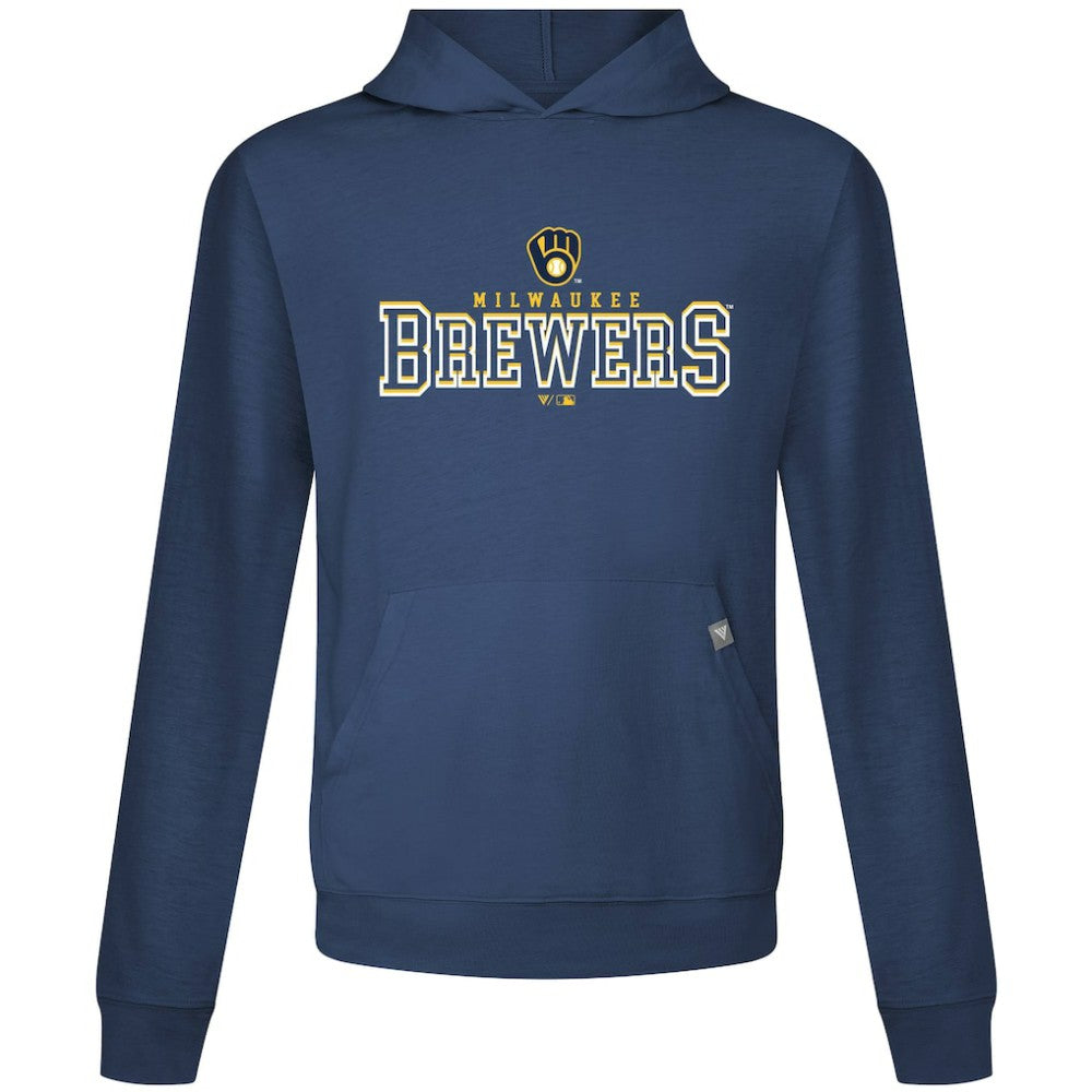 Milwaukee Brewers Levelwear Relay Journey Pullover Hoodie | MLB New