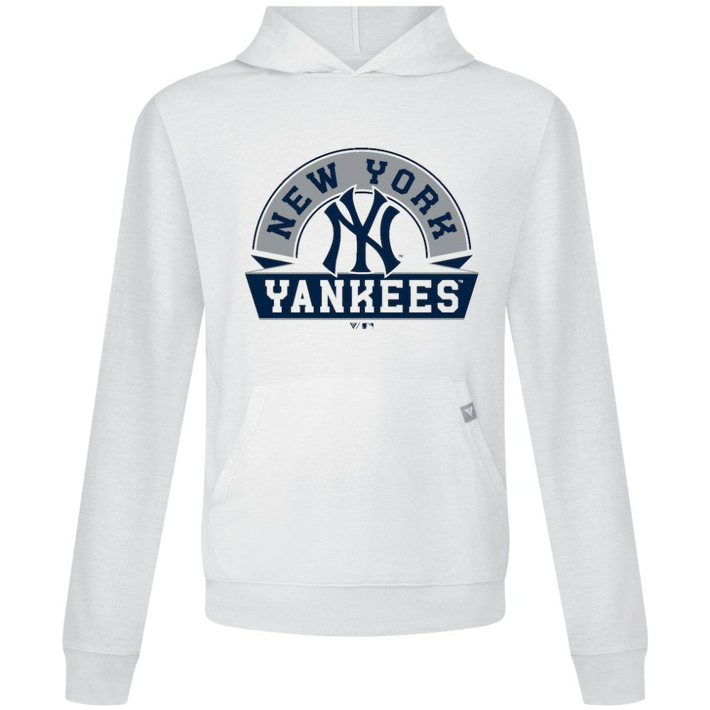 New York Yankees Levelwear Relay Banner Arch Pullover Hoodie | MLB Shop