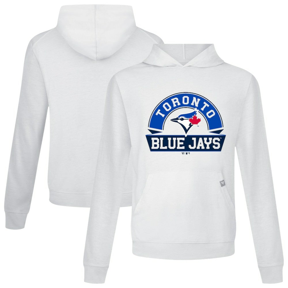 Toronto Blue Jays Levelwear Relay Banner Arch Pullover Hoodie | MLB Outlet