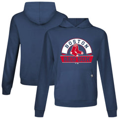 Boston Red Sox Levelwear Relay Banner Arch Pullover Hoodie | MLB Shop