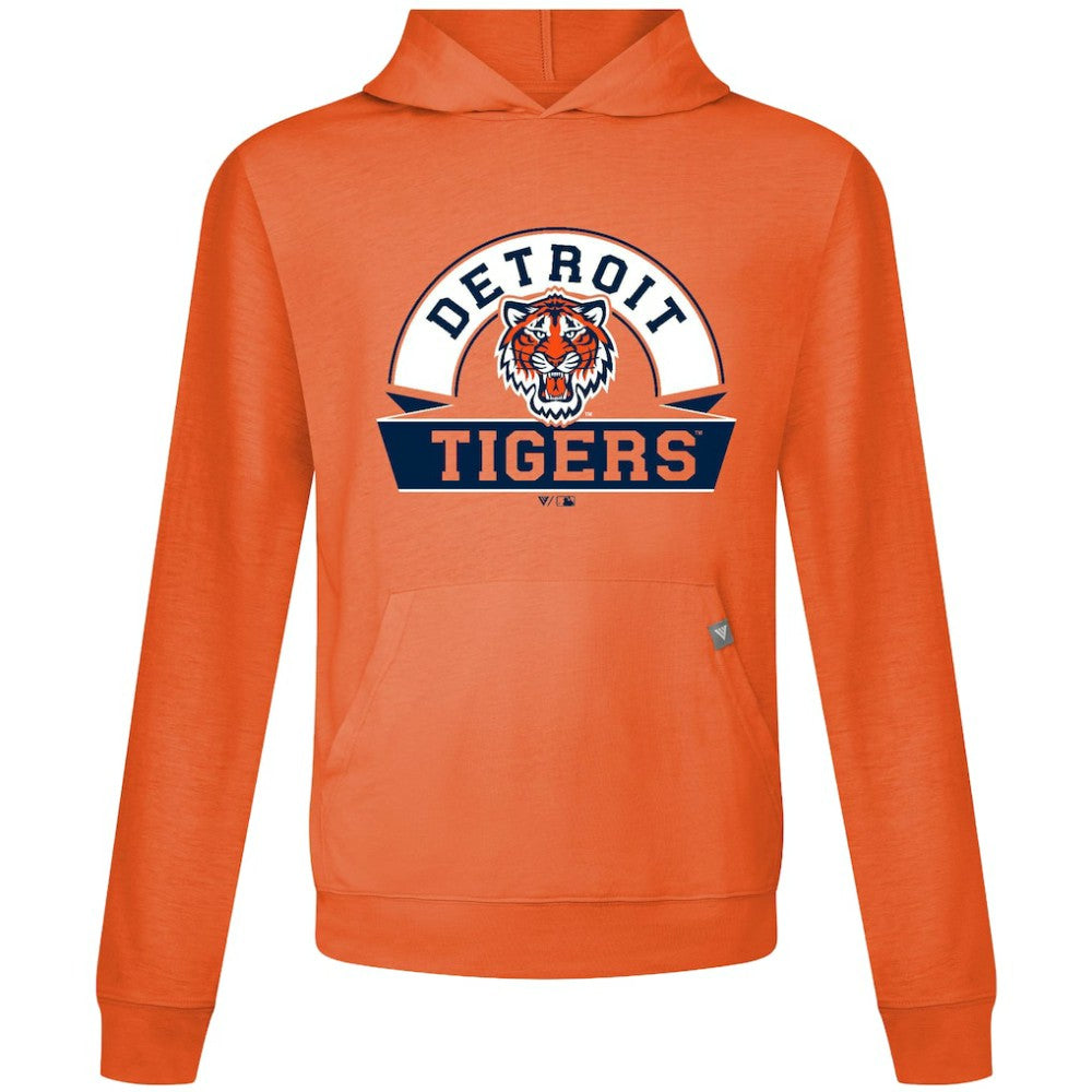 Detroit Tigers Levelwear Relay Banner Arch Pullover Hoodie | MLB On Sale