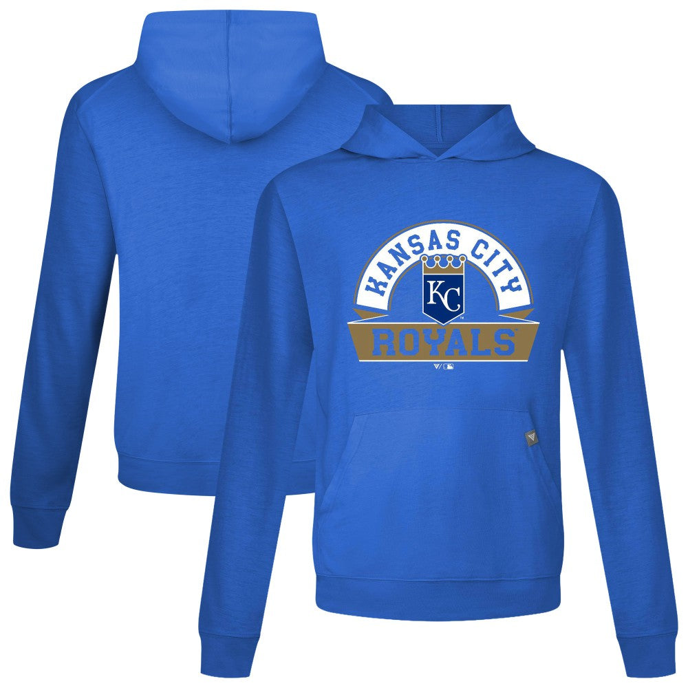 Kansas City Royals Levelwear Relay Banner Arch Pullover Hoodie | MLB On Sale