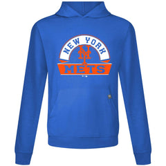 New York Mets Levelwear Relay Banner Arch Pullover Hoodie | MLB New