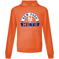 New York Mets Levelwear Relay Banner Arch Pullover Hoodie | MLB US