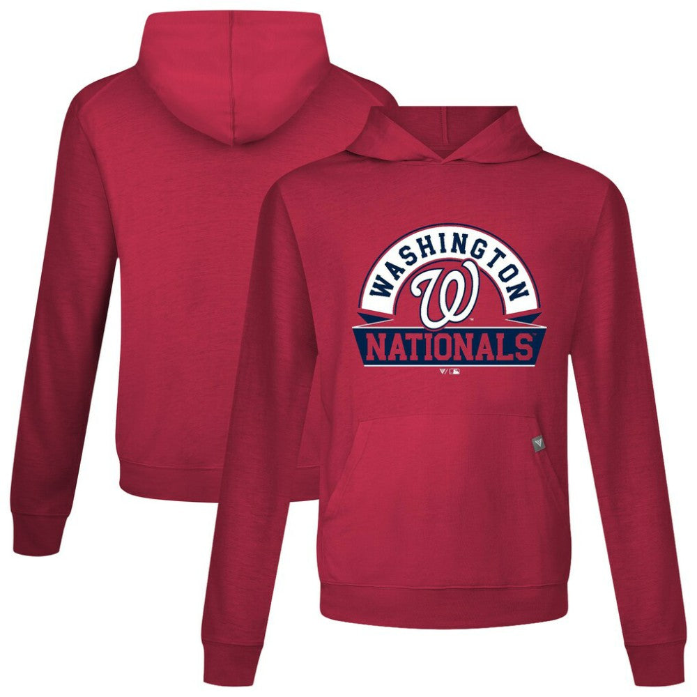 Washington Nationals Levelwear Relay Banner Arch Pullover Hoodie | MLB On Sale